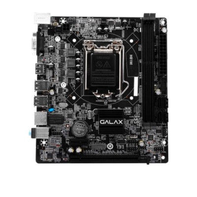 GALAX H81M Intel Motherboard SATA 6Gbps, DDR3 1333/1600 Max 16GB, HDMI, USB 2.0 GALAX H81M Intel Motherboard SATA 6Gbps, DDR3 1333/1600 Max 16GB, HDMI, USB 2.0