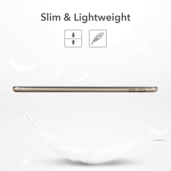 ESR Trifold Case for iPad 9/8/7 Gen (2021, 2020, 2019), Auto Sleep/Wake, Lightweight Hard Case, Trifold Stand, Ascend Series, Gray ESR Trifold Case for iPad 9/8/7 Gen (2021, 2020, 2019), Auto Sleep/Wake, Lightweight Hard Case, Trifold Stand, Ascend Series, Gray