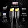 CableCreation 8K HDMI Cable 3.3 Feet, 48Gbps 4K 8K/60Hz HDMI Cable eARC HDR HDCP 2.2 2.3 Compatible with PS5, PS4, Xbox Series X, MacBook Pro 2021, Roku TV, Sony TV, Samsung TV, PC, Laptop, Grey CableCreation 8K HDMI Cable 3.3 Feet, 48Gbps 4K 8K/60Hz HDMI Cable eARC HDR HDCP 2.2 2.3 Compatible with PS5, PS4, Xbox Series X, MacBook Pro 2021, Roku TV, Sony TV, Samsung TV, PC, Laptop, Grey