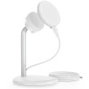 ESR HaloLock Shift Wireless Charger, Compatible with MagSafe Charger Stand, 2 Charging Modes, Detachable Fast Charging Pad, for Caseless iPhone 14/13/12 Series Phones and Magnetic Cases, White ESR HaloLock Shift Wireless Charger, Compatible with MagSafe Charger Stand, 2 Charging Modes, Detachable Fast Charging Pad, for Caseless iPhone 14/13/12 Series Phones and Magnetic Cases, White