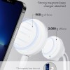 ESR HaloLock Shift Wireless Charger, Compatible with MagSafe Charger Stand, 2 Charging Modes, Detachable Fast Charging Pad, for Caseless iPhone 14/13/12 Series Phones and Magnetic Cases, White ESR HaloLock Shift Wireless Charger, Compatible with MagSafe Charger Stand, 2 Charging Modes, Detachable Fast Charging Pad, for Caseless iPhone 14/13/12 Series Phones and Magnetic Cases, White