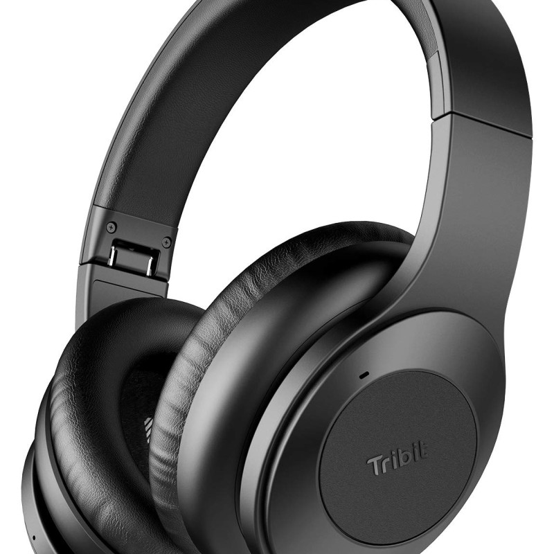 Tribit QuietPlus Wireless Bluetooth Headphones Over Ear with Mic,Active Noise Cancelling Headphone with 5.0 Bluetooth Technology,30 Hrs Playtime,CVC8.0 Hi-Fi Sound,Headsets for Airplane/Travel/Work Tribit QuietPlus Wireless Bluetooth Headphones Over Ear with Mic,Active Noise Cancelling Headphone with 5.0 Bluetooth Technology,30 Hrs Playtime,CVC8.0 Hi-Fi Sound,Headsets for Airplane/Travel/Work