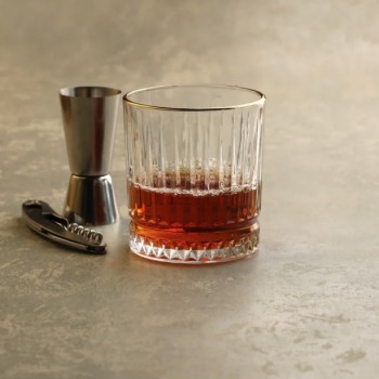 Dubai Whisky Glass 330 ml - Set of 6 Pcs YG1686 - With Gold Line Dubai Whisky Glass 330 ml - Set of 6 Pcs YG1686 - With Gold Line