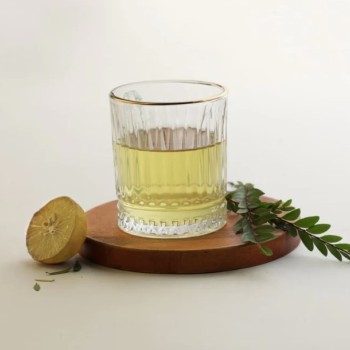 Dubai Juice Glass 230ml Set of 6 Pc YG1690 - With Gold Line Dubai Juice Glass 230ml Set of 6 Pc YG1690 - With Gold Line