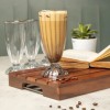 California Falooda Glass 370 ml - Set of 4 Pcs with Gold Line YG1876 California Falooda Glass 370 ml - Set of 4 Pcs with Gold Line YG1876