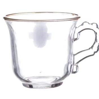 Crystal Glass Mug 210ml - Set Of 6 Pcs YG19539
