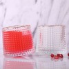 Crystal Rolling Juice Glass - 165 ml Set of 6 Pcs YG19549 -With Gold Line Crystal Rolling Juice Glass - 165 ml Set of 6 Pcs YG19549 -With Gold Line