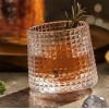 Crystal Rolling Juice Glass - 165 ml Set of 6 Pcs YG19549 -With Gold Line Crystal Rolling Juice Glass - 165 ml Set of 6 Pcs YG19549 -With Gold Line
