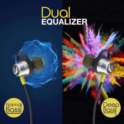 Infinity - JBL Glide 120, in Ear Wireless Earphones with Mic, Deep Bass, Dual Equalizer, 12mm Drivers, Premium Metal Earbuds, Comfortable Flex Neckband, Bluetooth 5.0, IPX5 Sweatproof (Black & Yellow) Infinity - JBL Glide 120, in Ear Wireless Earphones with Mic, Deep Bass, Dual Equalizer, 12mm Drivers, Premium Metal Earbuds, Comfortable Flex Neckband, Bluetooth 5.0, IPX5 Sweatproof (Black & Yellow)