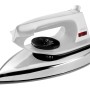 USHA Aluminium Ei 2802 1000 Watts Ultra Light Weight Dry Iron With Non-Stick Soleplate (White)