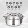 Milton Galaxia 3500 Stainless Steel Casserole, 3.3 litres, Silver