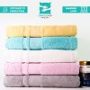 Cuddle Cotton Regalia Zero Twist Bath Towel, 600 GSM, 75 cm x 150 cm, Pearl White