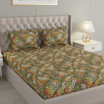Raymond Home Cozzy 104 TC Double Bedsheet with 2 Pillow Covers