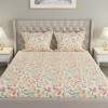 Raymond Home Cozzy 104 TC Double Bedsheet with 2 Pillow Covers
