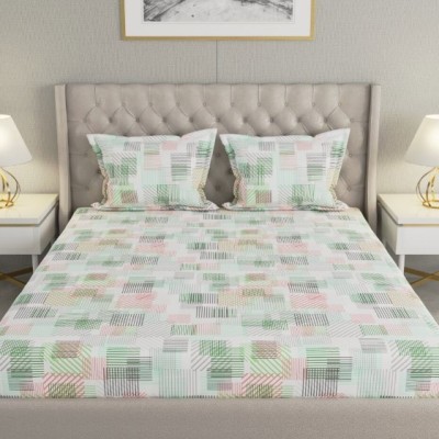 Raymond Home Cozzy 104 TC Double Bedsheet with 2 Pillow Covers Raymond Home Cozzy 104 TC Double Bedsheet with 2 Pillow Covers