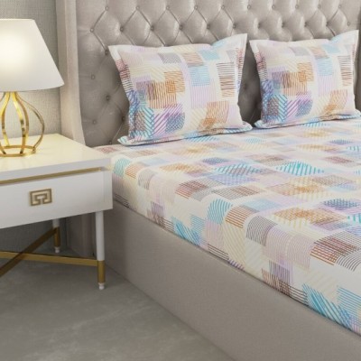 Raymond Home Cozzy 104 TC Double Bedsheet with 2 Pillow Covers Raymond Home Cozzy 104 TC Double Bedsheet with 2 Pillow Covers