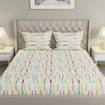 Raymond Home Cozzy 104 TC Double Bedsheet with 2 Pillow Covers