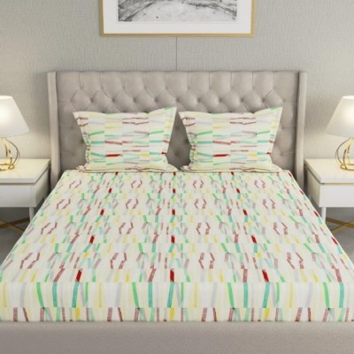 Raymond Home Cozzy 104 TC Double Bedsheet with 2 Pillow Covers