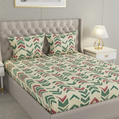 Raymond Home Cozzy 104 TC Double Bedsheet with 2 Pillow Covers
