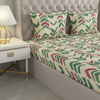 Raymond Home Cozzy 104 TC Double Bedsheet with 2 Pillow Covers