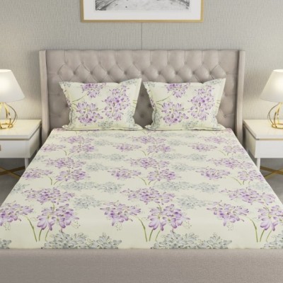 Raymond Home Cozzy 104 TC Double Bedsheet with 2 Pillow Covers Raymond Home Cozzy 104 TC Double Bedsheet with 2 Pillow Covers
