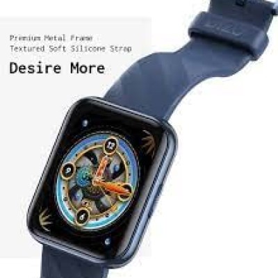 DIZO Watch D 1.8 inch Dynamic display with 550nits brightness (by realme techLife) (Blue Strap, Free Size)