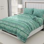 Bella Casa, Double Bedsheet Set with 2 Pillow Covers - Cotton -Superstar