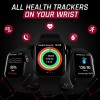Hammer Pulse Ace 2.0 Bluetooth Calling Smartwatch - Crown Black Hammer Pulse Ace 2.0 Bluetooth Calling Smartwatch - Crown Black