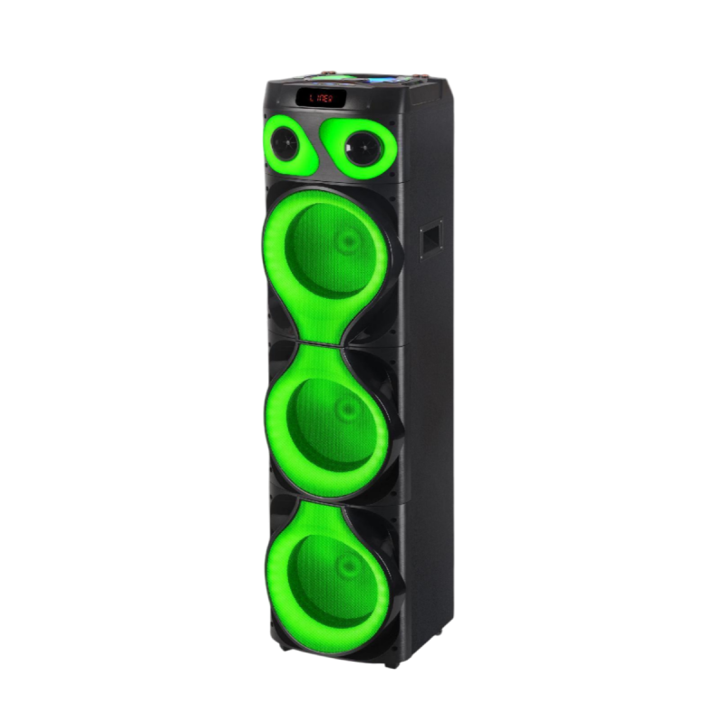 MT-1222 Power Party 3 Horn 12 Inch Speaker Big TWS Bass Speaker With Double Wireless Microphone MT-1222 Power Party 3 Horn 12 Inch Speaker Big TWS Bass Speaker With Double Wireless Microphone