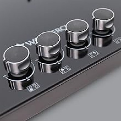 Wonderchef Octavia 4 Burner Glass Hob Top Manual Cooktop , Manual Hob Top | Manual Ignition | Forged Brass Burners | Stainless Steel Drip Tray | Anti-Skid Legs | Large & Heavy Pan support | LPG compatible | Black steel frame | 2 Year Warranty | Black Wonderchef Octavia 4 Burner Glass Hob Top Manual Cooktop , Manual Hob Top | Manual Ignition | Forged Brass Burners | Stainless Steel Drip Tray | Anti-Skid Legs | Large & Heavy Pan support | LPG compatible | Black steel frame | 2 Year Warranty | Black