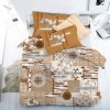 Bella Casa, Double Bedsheet Set with 2 Pillow Covers 100% Cotton -Wonder Bella Casa, Double Bedsheet Set with 2 Pillow Covers 100% Cotton -Wonder