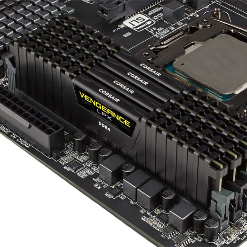 CORSAIR 16GB Vengeance LPX DDR4 PC4-19200 2400MHz Desktop Memory-Black CORSAIR 16GB Vengeance LPX DDR4 PC4-19200 2400MHz Desktop Memory-Black