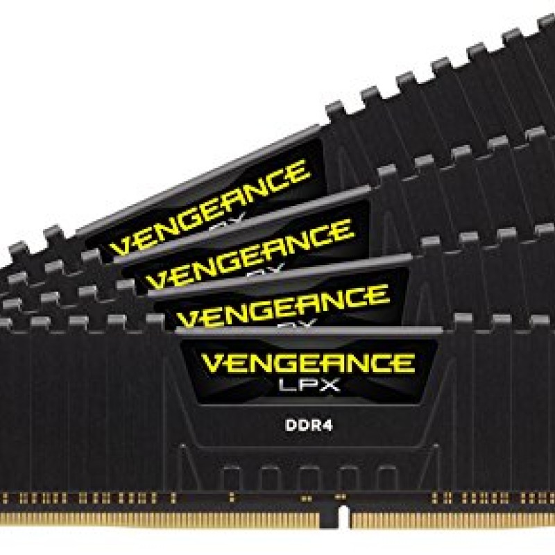 CORSAIR 16GB Vengeance LPX DDR4 PC4-19200 2400MHz Desktop Memory-Black CORSAIR 16GB Vengeance LPX DDR4 PC4-19200 2400MHz Desktop Memory-Black