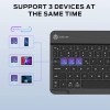 iClever Wireless Keyboard for Mac BK04, Bluetooth Keyboard for Tablet, Universal Slim Portable, 7-Colors Backlit Keyboard iClever Wireless Keyboard for Mac BK04, Bluetooth Keyboard for Tablet, Universal Slim Portable, 7-Colors Backlit Keyboard