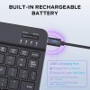 iClever Wireless Keyboard for Mac BK04, Bluetooth Keyboard for Tablet, Universal Slim Portable, 7-Colors Backlit Keyboard iClever Wireless Keyboard for Mac BK04, Bluetooth Keyboard for Tablet, Universal Slim Portable, 7-Colors Backlit Keyboard