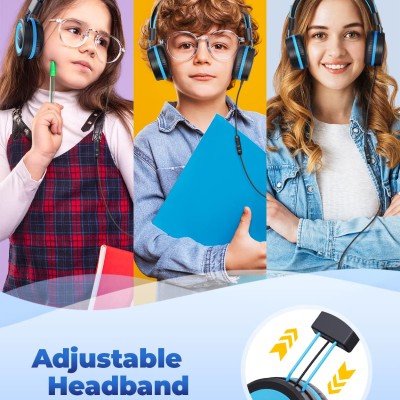 iClever Kids Wired Headphones for Boys, Headphones for Kids