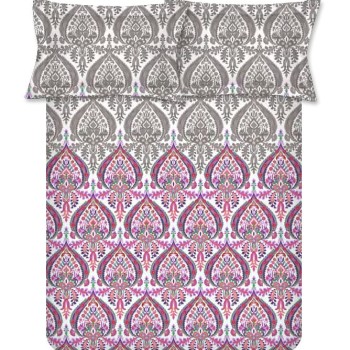 Raymond Home Avenue Cotton Rich King Bedsheet with 2 Pillow Covers