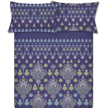 Raymond Home Avenue Cotton Rich King Bedsheet with 2 Pillow Covers