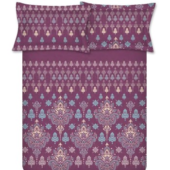 Raymond Home Avenue Cotton Rich King Bedsheet with 2 Pillow Covers