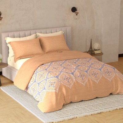 Raymond Home Avenue Cotton Rich King Bedsheet with 2 Pillow Covers