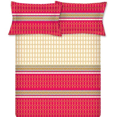 Raymond Home Avenue Cotton Rich King Bedsheet with 2 Pillow Covers Raymond Home Avenue Cotton Rich King Bedsheet with 2 Pillow Covers