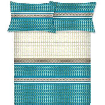 Raymond Home Avenue Cotton Rich King Bedsheet with 2 Pillow Covers