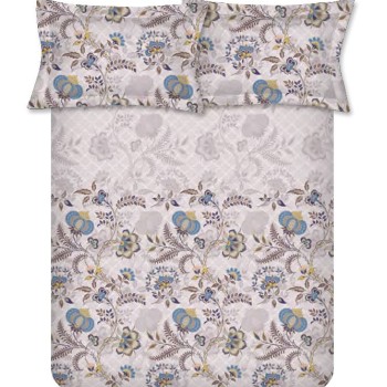 Raymond Home Avenue Cotton Rich King Bedsheet with 2 Pillow Covers