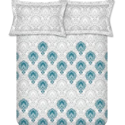 Raymond Home Avenue Cotton Rich King Bedsheet with 2 Pillow Covers Raymond Home Avenue Cotton Rich King Bedsheet with 2 Pillow Covers