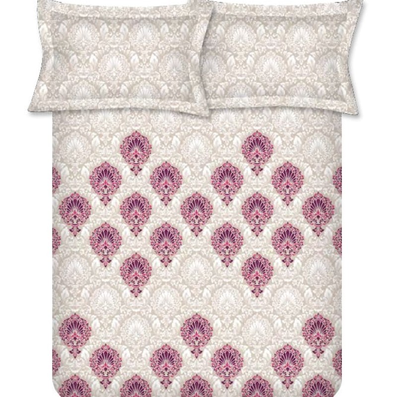Raymond Home Avenue Cotton Rich King Bedsheet with 2 Pillow Covers Raymond Home Avenue Cotton Rich King Bedsheet with 2 Pillow Covers