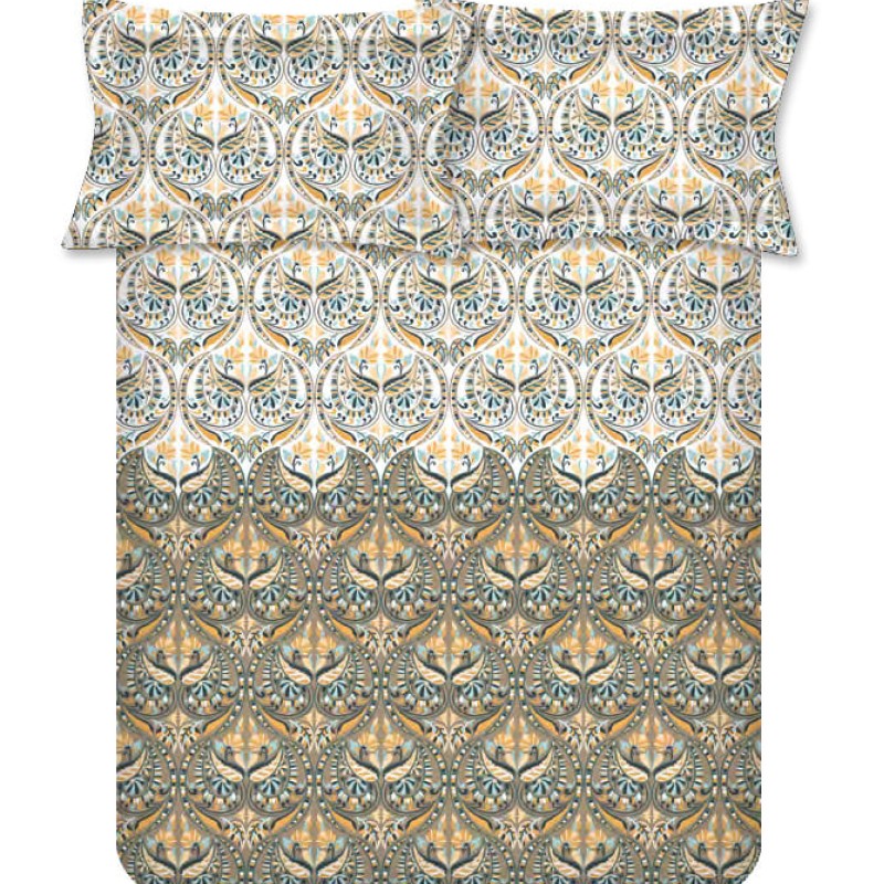 Raymond Home Avenue Cotton Rich King Bedsheet with 2 Pillow Covers Raymond Home Avenue Cotton Rich King Bedsheet with 2 Pillow Covers