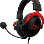 HyperX Cloud II – Gaming Headset for PC, PS5 / PS4. Includes 7.1 Virtual Surround Sound and USB Audio Control Box - Red (4P5M0AA)