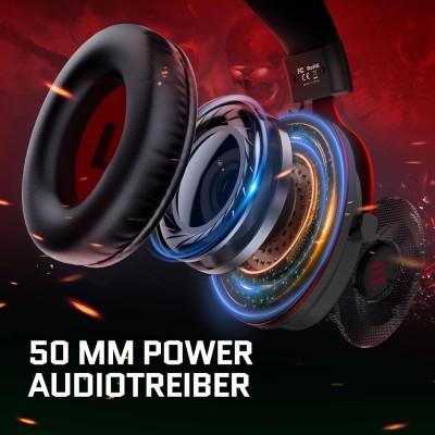 EKSA E900 Wired Stereo Gaming Headset-Over Ear Headphones with Noise Canceling Mic EKSA E900 Wired Stereo Gaming Headset-Over Ear Headphones with Noise Canceling Mic