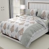 Bella Casa, Double Bedsheet Set with 2 Pillow Covers - Cotton -Boston Bella Casa, Double Bedsheet Set with 2 Pillow Covers - Cotton -Boston