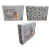 Bella Casa, Double Bedsheet Set with 2 Pillow Covers - Cotton -Boston Bella Casa, Double Bedsheet Set with 2 Pillow Covers - Cotton -Boston